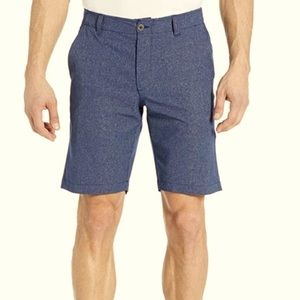 Under Armour Heat Gear Showdown Vented Mens Golf Shorts Blue 42